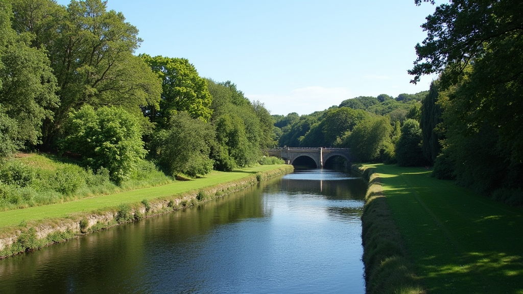 Kennet and Avon Canal scenic view